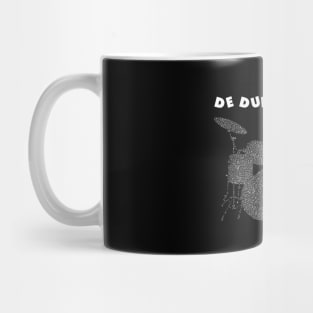 De Dum Tish, Drum Kit, Drumming, Joke Drummer, Corny Joke Mug